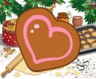 Kalp şekilli kurabiye